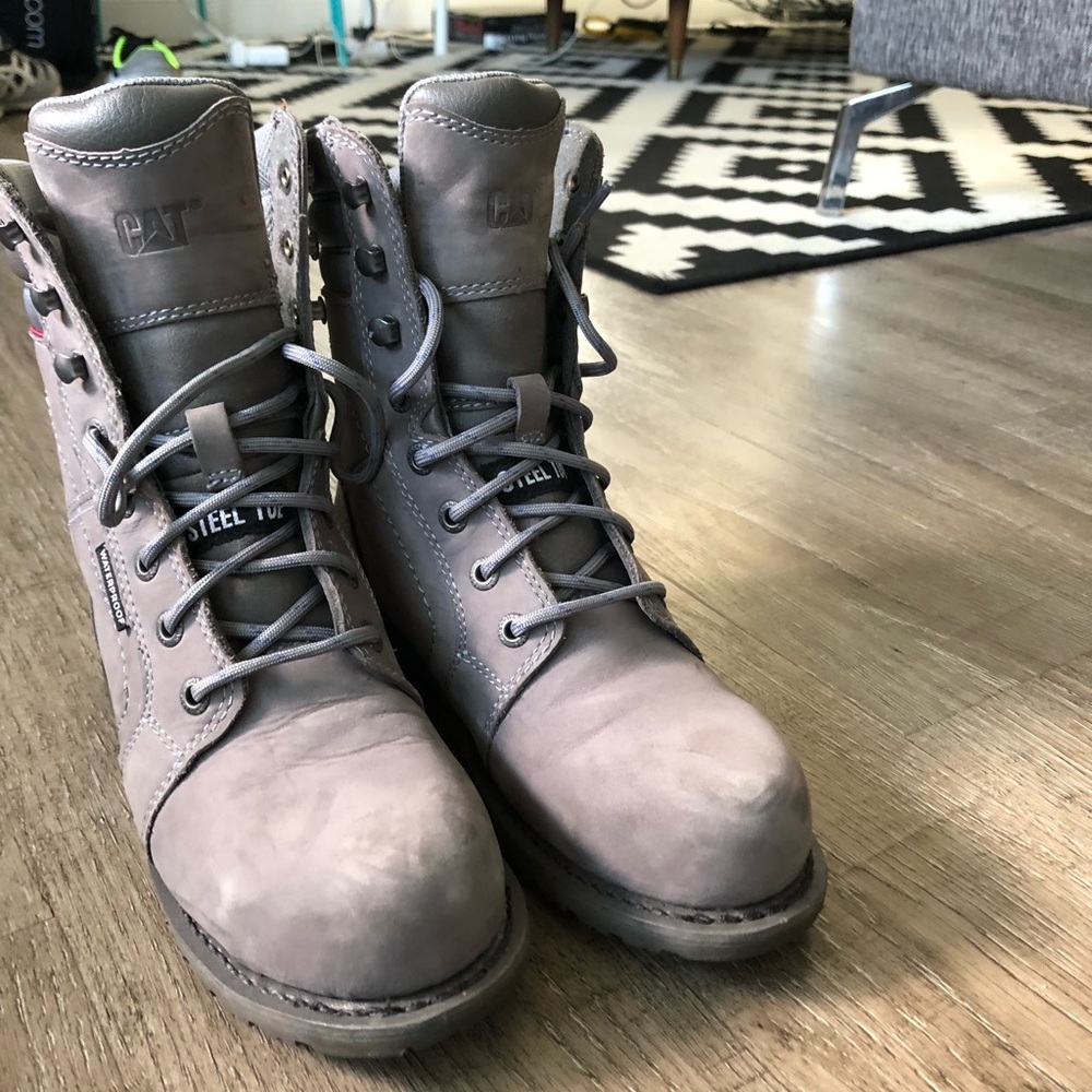 CAT Steel toe waterproof boot